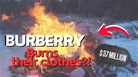 burberry burning clothes wsj|h&m burning clothes.